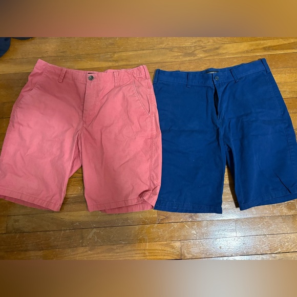 Mens Pair of Express Chino Shorts
